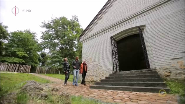 A Magyar Televízió felvétele a fertőrákosi Mithras-szentélyről